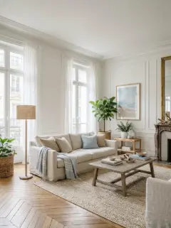 Living room in Coastal style