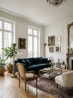 Living room in Parisian style
