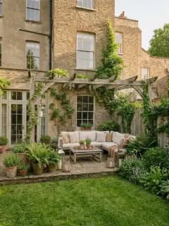 Living room in Lounge terrace style