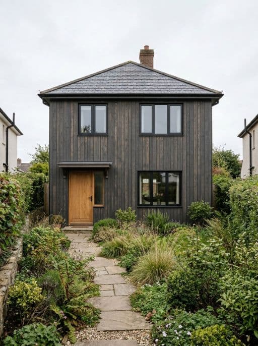 Room redesigned in Scandinavian facade style