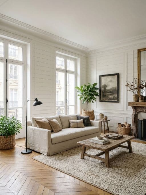 Room redesigned in Modern farmhouse style
