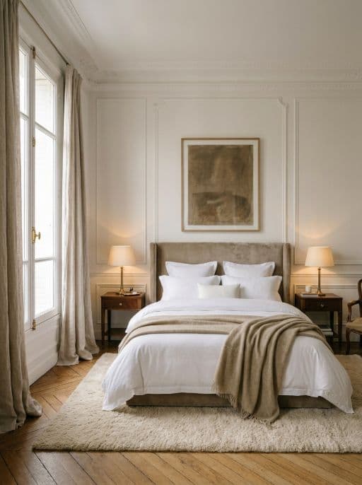 Room redesigned in Hotel suite style